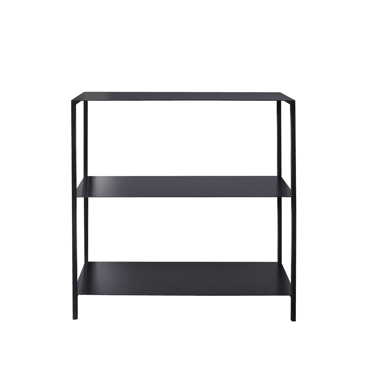 Folded plate shelf unit with 2 shelves - LIM.co.za
