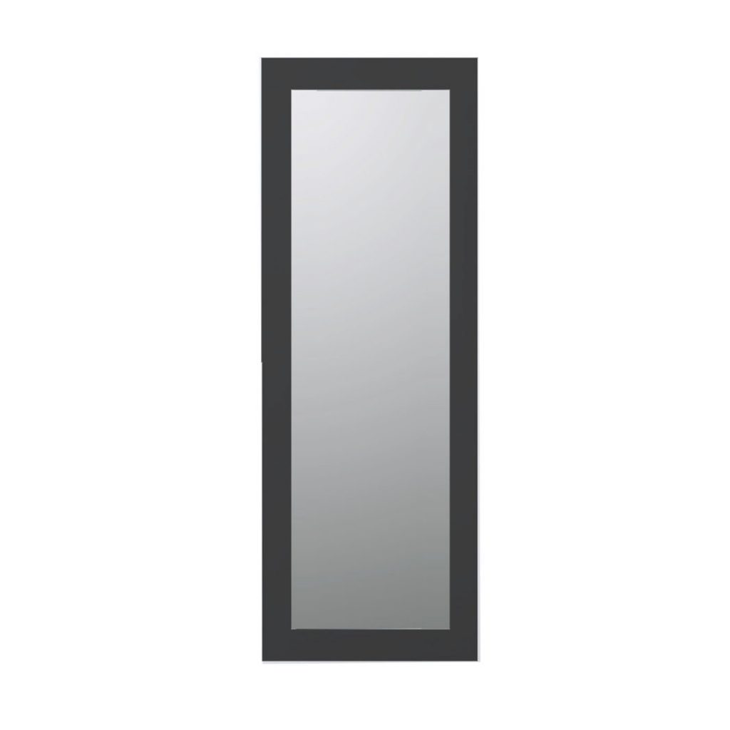 Black framed wide mirror - LIM.co.za