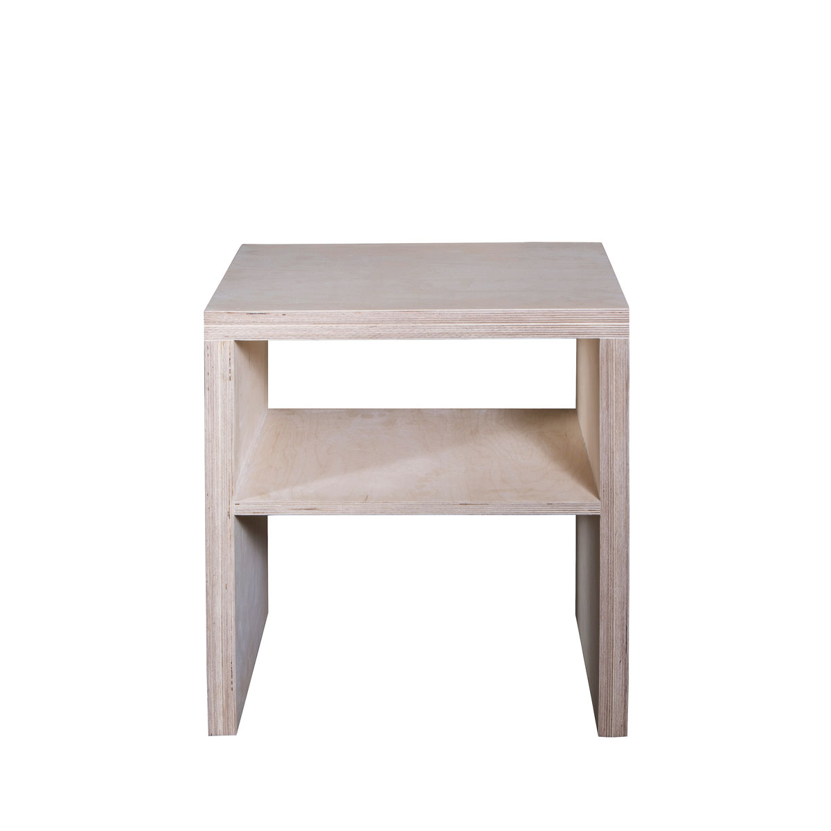 Small Birch Ply U Shape Side Table Lim Co Za